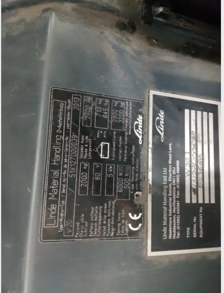 Linde W20 - 견인 트랙터 : 사진 5 Linde W20 - 견인 트랙터 : 사진 5