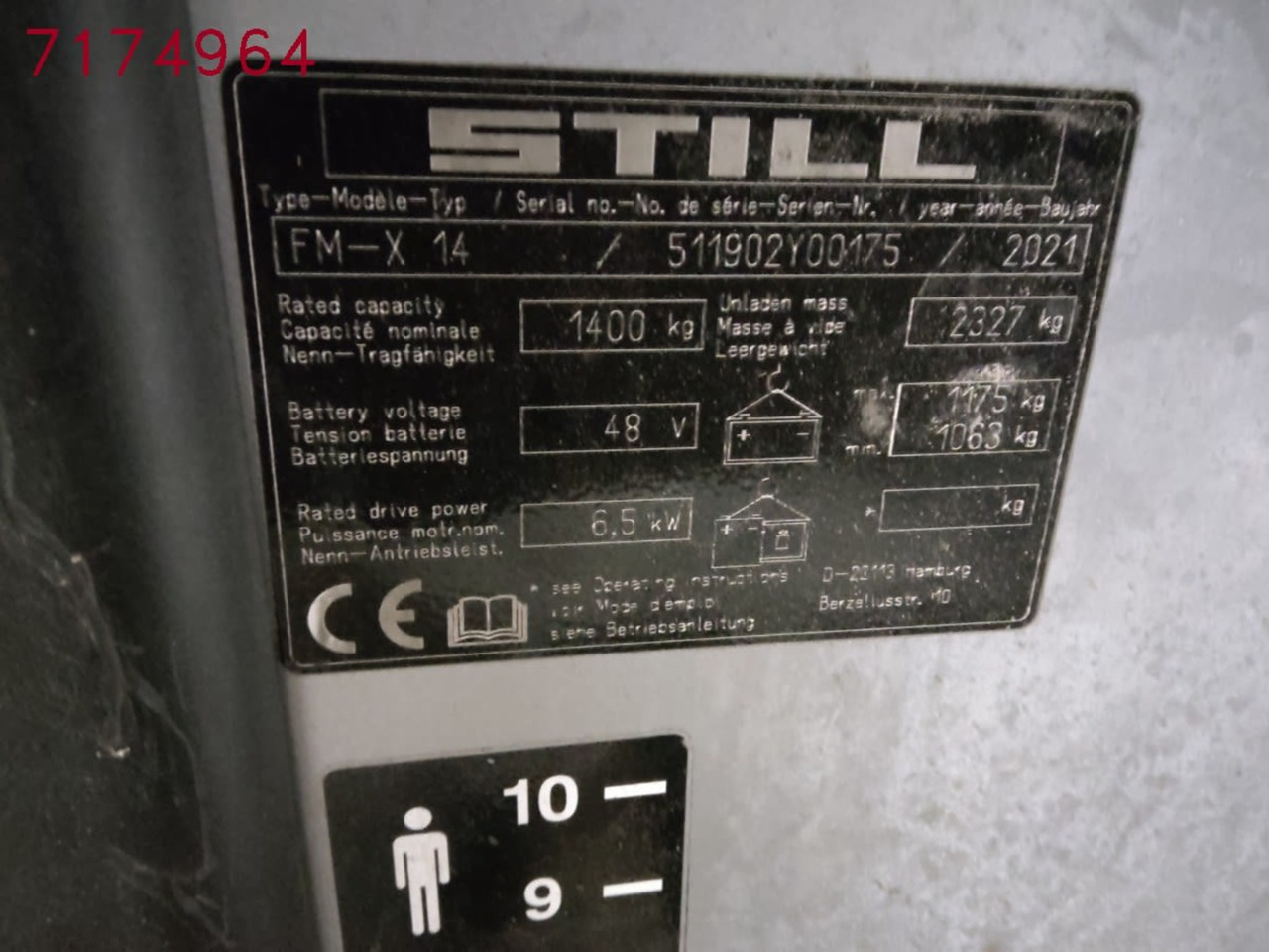 STILL FM-X14 - 리치 트럭 : 사진 2 STILL FM-X14 - 리치 트럭 : 사진 2