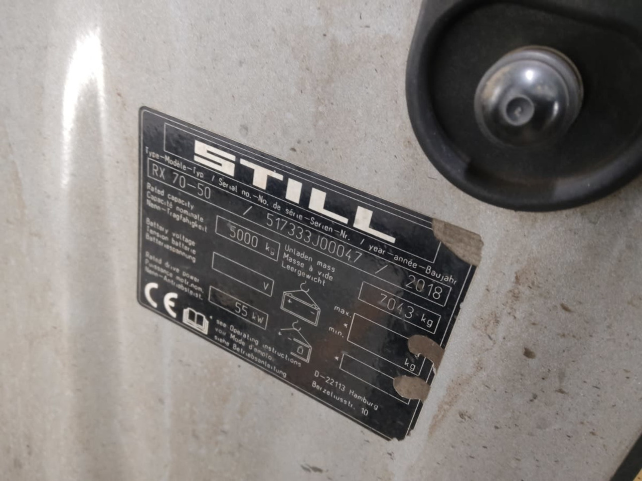 STILL RX70-50 - 디젤 지게차 : 사진 5 STILL RX70-50 - 디젤 지게차 : 사진 5