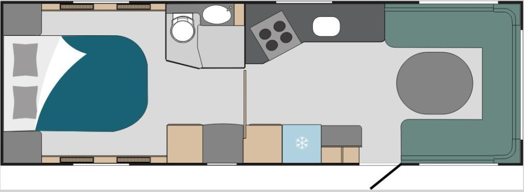Polar 730 QA 30% RABATT LUXUS KLIMA AKTION - 캐러밴 : 사진 2 Polar 730 QA 30% RABATT LUXUS KLIMA AKTION - 캐러밴 : 사진 2