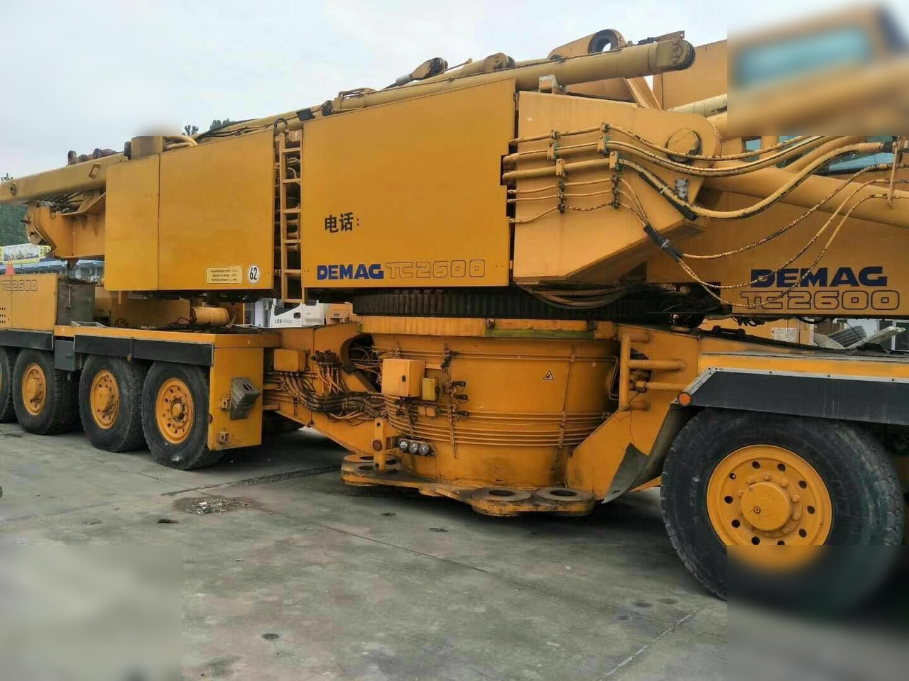 1991 DEMAG TC 2600 - 자립형 크레인 : 사진 2 1991 DEMAG TC 2600 - 자립형 크레인 : 사진 2
