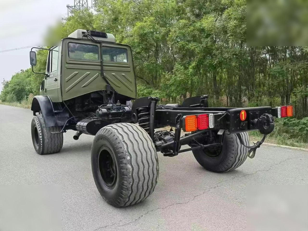 1995 MERCEDES-BENZ UNIMOG 2150 - 캡 새시 트럭 : 사진 2 1995 MERCEDES-BENZ UNIMOG 2150 - 캡 새시 트럭 : 사진 2