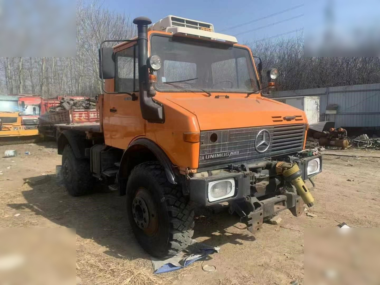 1998 MERCEDES-BENZ UNIMOG 1650 - 캡 새시 트럭 : 사진 1 1998 MERCEDES-BENZ UNIMOG 1650 - 캡 새시 트럭 : 사진 1