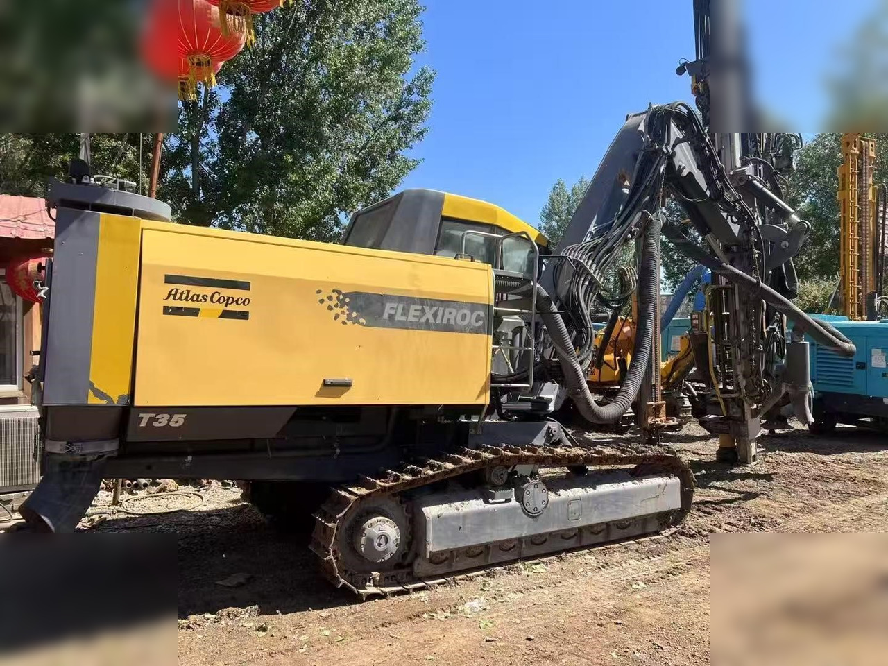 2012 ATLAS COPCO FLEXIROC T35-11 - 드릴링 리그 : 사진 1 2012 ATLAS COPCO FLEXIROC T35-11 - 드릴링 리그 : 사진 1