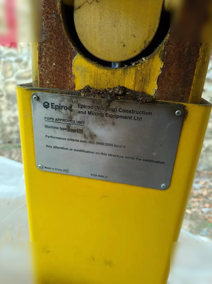 2021 EPIROC BOOMER K111 - 방향성 보링 머신 : 사진 2 2021 EPIROC BOOMER K111 - 방향성 보링 머신 : 사진 2