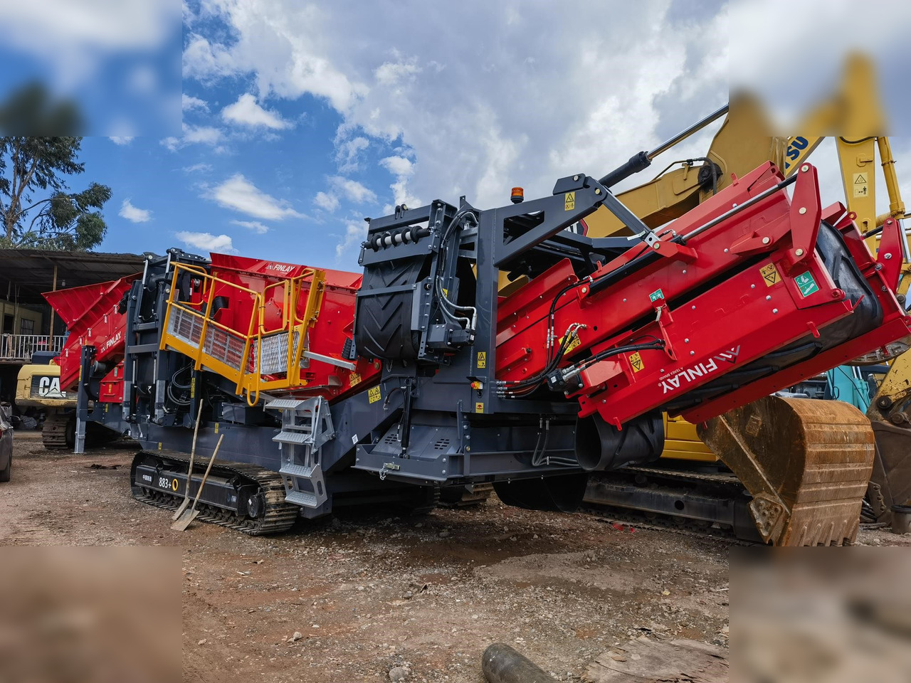 2023 TEREX FINLAY 883+ - 스크리너 : 사진 1 2023 TEREX FINLAY 883+ - 스크리너 : 사진 1