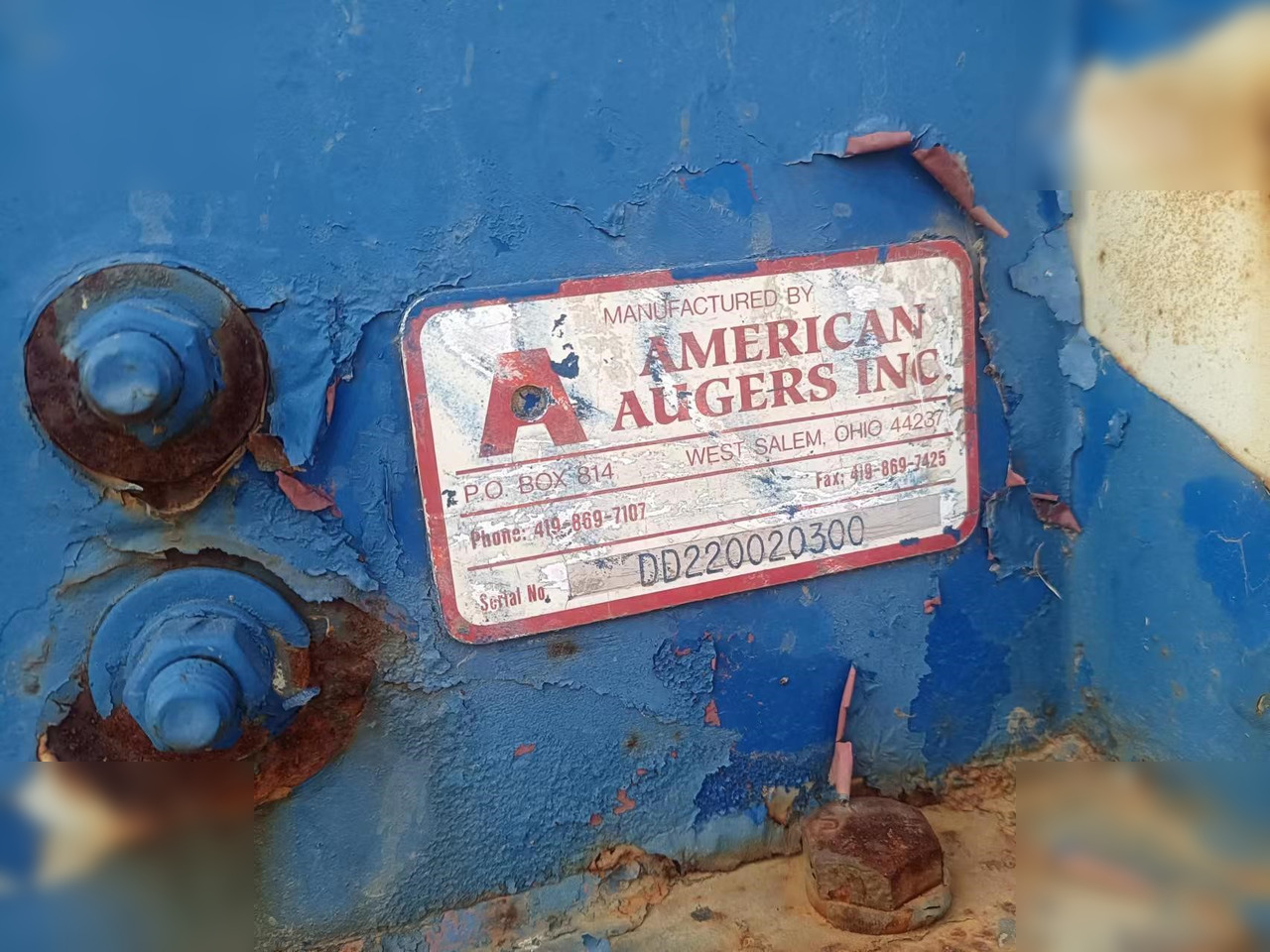 AMERICAN AUGERS DD220 - 방향성 보링 머신 : 사진 5 AMERICAN AUGERS DD220 - 방향성 보링 머신 : 사진 5