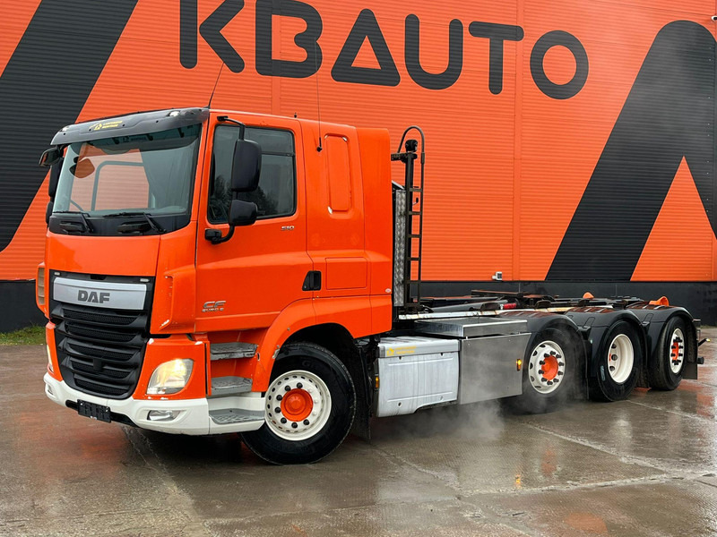 DAF CF 510 8x2/6 HIAB 24 ton / L=5800 mm - 후크 리프트 트럭 : 사진 1 DAF CF 510 8x2/6 HIAB 24 ton / L=5800 mm - 후크 리프트 트럭 : 사진 1