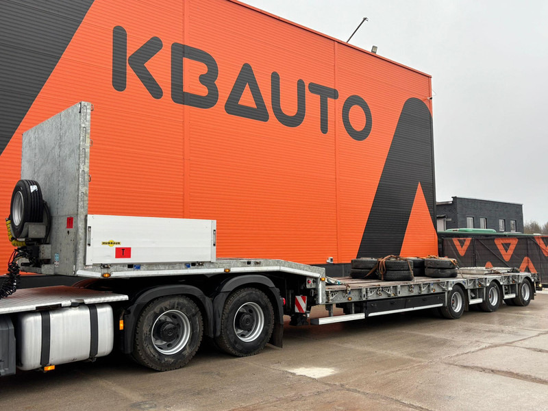 Humbaur HTS30 SCHRAG SAF AXLES / REAR AXLE STEERING - 저하대 세미 트레일러 : 사진 1 Humbaur HTS30 SCHRAG SAF AXLES / REAR AXLE STEERING - 저하대 세미 트레일러 : 사진 1