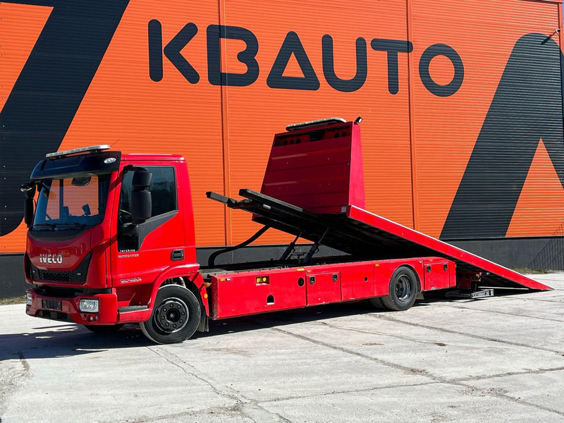 Iveco Eurocargo 120-220L 4x2 WY 2500 kg / PLATFORM L=6570 mm / W=2300 mm / WINCH - 자동 운반 장치 트럭 : 사진 2 Iveco Eurocargo 120-220L 4x2 WY 2500 kg / PLATFORM L=6570 mm / W=2300 mm / WINCH - 자동 운반 장치 트럭 : 사진 2