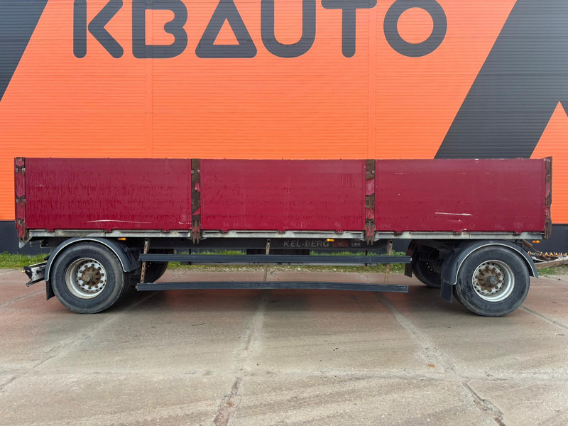 KEL-BERG PRAH 18 BPW AXLES / EXTENDABLE DRAWBAR - 드롭사이드/ 플랫베드 트레일러 : 사진 5 KEL-BERG PRAH 18 BPW AXLES / EXTENDABLE DRAWBAR - 드롭사이드/ 플랫베드 트레일러 : 사진 5