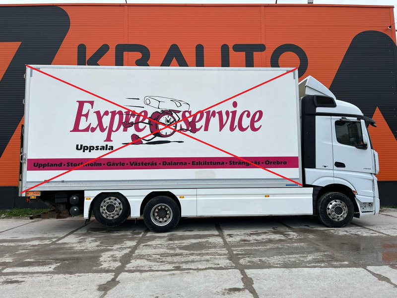 Mercedes-Benz Actros 2545 6x2*4 BOX L=7445 mm - 캡 새시 트럭 : 사진 4 Mercedes-Benz Actros 2545 6x2*4 BOX L=7445 mm - 캡 새시 트럭 : 사진 4