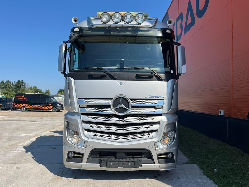 Mercedes-Benz Actros 2551 6x2 HIAB 377-6 HIPRO + JIB / Platform extendable L=6400 -- 7397mm - 드롭사이드/ 플랫베드 트럭, 크레인 트럭 : 사진 3 Mercedes-Benz Actros 2551 6x2 HIAB 377-6 HIPRO + JIB / Platform extendable L=6400 -- 7397mm - 드롭사이드/ 플랫베드 트럭, 크레인 트럭 : 사진 3