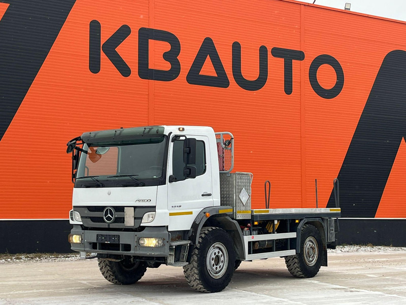 Mercedes-Benz Atego 1018 4x4 ONLY 18844 km ! / FULL STEEL / DRUM BRAKES / PLATFORM L=3500 mm - 드롭사이드/ 플랫베드 트럭 : 사진 1 Mercedes-Benz Atego 1018 4x4 ONLY 18844 km ! / FULL STEEL / DRUM BRAKES / PLATFORM L=3500 mm - 드롭사이드/ 플랫베드 트럭 : 사진 1