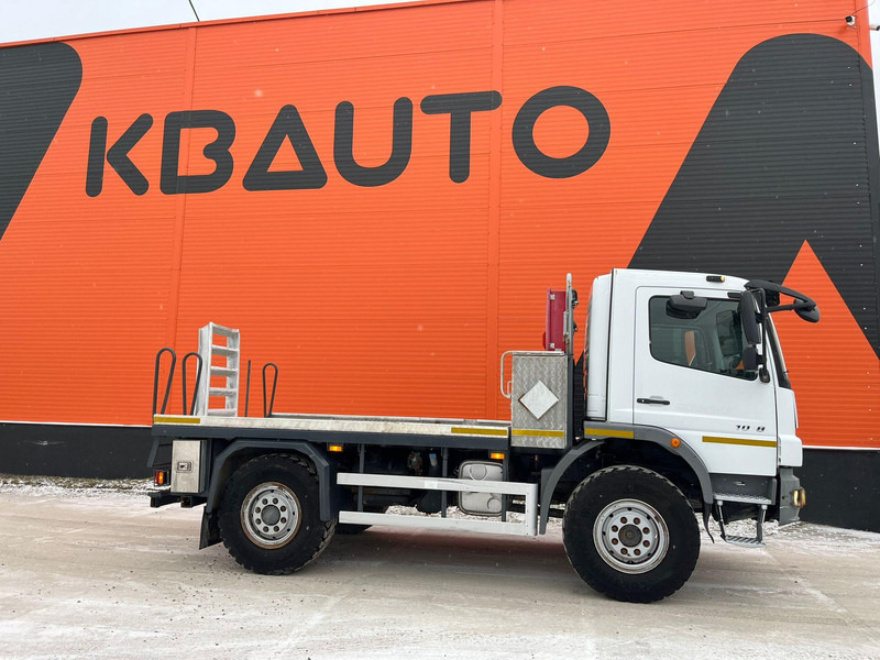 Mercedes-Benz Atego 1018 4x4 ONLY 18844 km ! / FULL STEEL / DRUM BRAKES / PLATFORM L=3500 mm - 드롭사이드/ 플랫베드 트럭 : 사진 5 Mercedes-Benz Atego 1018 4x4 ONLY 18844 km ! / FULL STEEL / DRUM BRAKES / PLATFORM L=3500 mm - 드롭사이드/ 플랫베드 트럭 : 사진 5