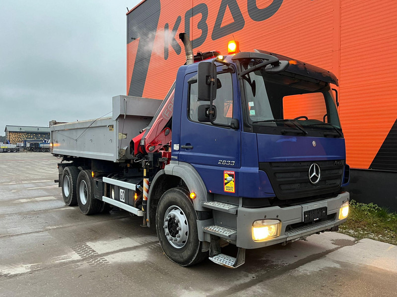 Mercedes-Benz Axor 2633 6x4 FASSI F110AK22 / BOX L=5040 mm - 덤프트럭, 크레인 트럭 : 사진 4 Mercedes-Benz Axor 2633 6x4 FASSI F110AK22 / BOX L=5040 mm - 덤프트럭, 크레인 트럭 : 사진 4