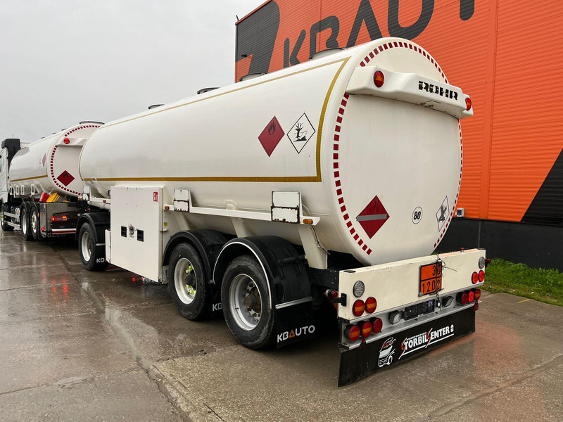 ROHR ANH-A-ZE 26 TOTAL CAPACITY 29900 I / 8250+6750+6850+8050 I - 유조 트레일러 : 사진 4 ROHR ANH-A-ZE 26 TOTAL CAPACITY 29900 I / 8250+6750+6850+8050 I - 유조 트레일러 : 사진 4