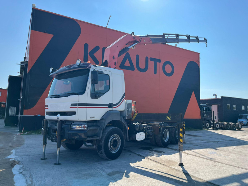 Renault 420 DCI 6x4 FULL STEEL / PK32080 - 드롭사이드/ 플랫베드 트럭, 크레인 트럭 : 사진 1 Renault 420 DCI 6x4 FULL STEEL / PK32080 - 드롭사이드/ 플랫베드 트럭, 크레인 트럭 : 사진 1