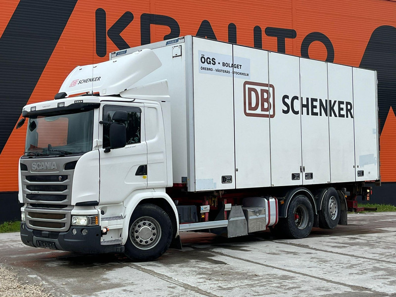 Scania G 450 6x2*4 RETARDER / BOX L=7360 mm - 박스 트럭 : 사진 1 Scania G 450 6x2*4 RETARDER / BOX L=7360 mm - 박스 트럭 : 사진 1