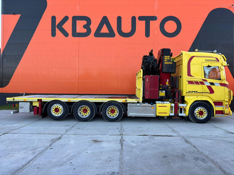 Scania G 490 8x4*4 PK 65002 SH / JIB CONNECTION / PLATFORM L=6301-7499 mm - 드롭사이드/ 플랫베드 트럭, 크레인 트럭 : 사진 5 Scania G 490 8x4*4 PK 65002 SH / JIB CONNECTION / PLATFORM L=6301-7499 mm - 드롭사이드/ 플랫베드 트럭, 크레인 트럭 : 사진 5
