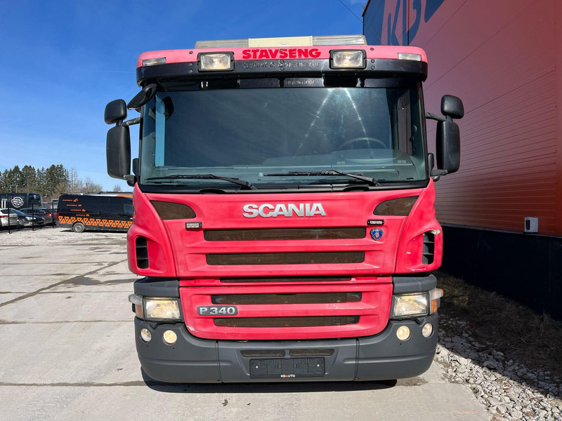 Scania P 340 6x2 HMF 1820 K5 / PLATFORM L=6760 mm - 드롭사이드/ 플랫베드 트럭, 크레인 트럭 : 사진 3 Scania P 340 6x2 HMF 1820 K5 / PLATFORM L=6760 mm - 드롭사이드/ 플랫베드 트럭, 크레인 트럭 : 사진 3