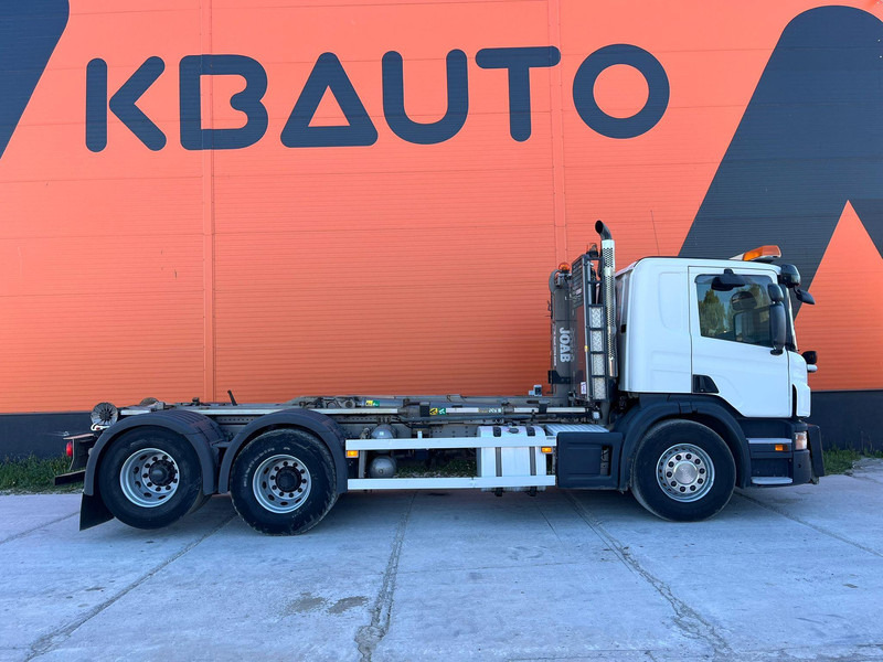 Scania P 400 6x2 JOAB L 20 ton / L=5200 mm / SNOW PLOW EQUIPMENT - 후크 리프트 트럭 : 사진 5 Scania P 400 6x2 JOAB L 20 ton / L=5200 mm / SNOW PLOW EQUIPMENT - 후크 리프트 트럭 : 사진 5