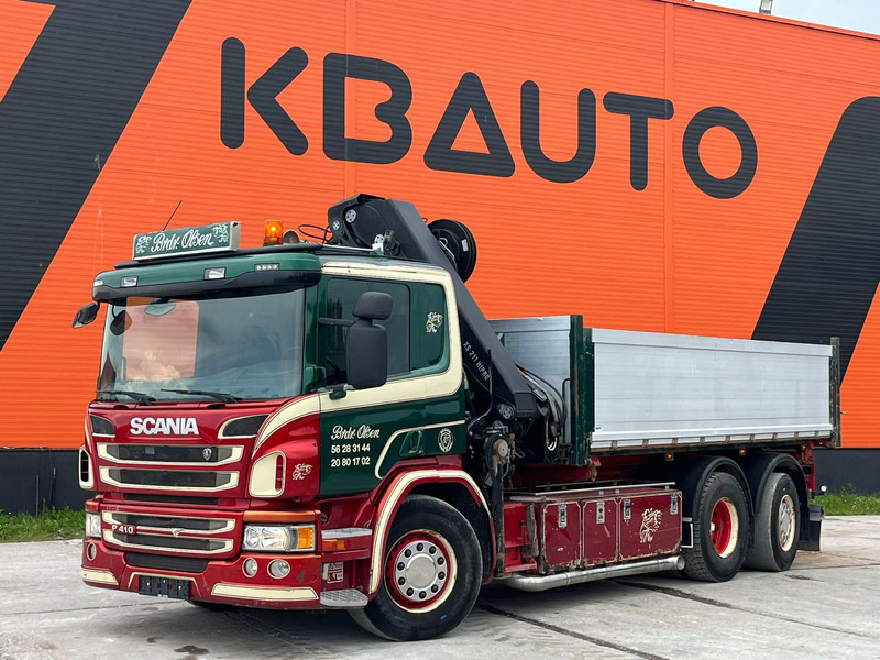 Scania P 410 6x2*4 HIAB 211EP-5 / BOX L=5386 mm - 덤프트럭, 크레인 트럭 : 사진 2 Scania P 410 6x2*4 HIAB 211EP-5 / BOX L=5386 mm - 덤프트럭, 크레인 트럭 : 사진 2