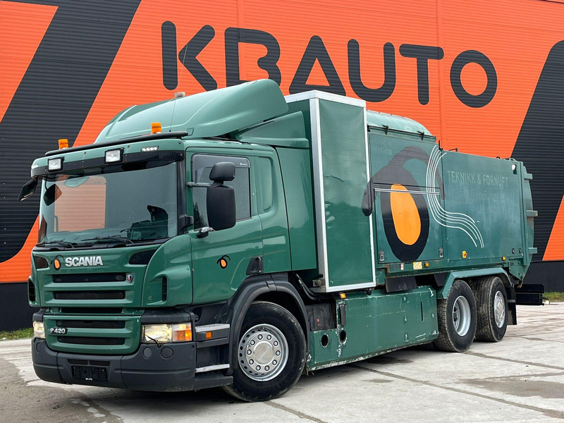 Scania P 420 6x2*4 DISAB EN VAC 12,5 m3 - 진공 흡입 트럭 : 사진 1 Scania P 420 6x2*4 DISAB EN VAC 12,5 m3 - 진공 흡입 트럭 : 사진 1