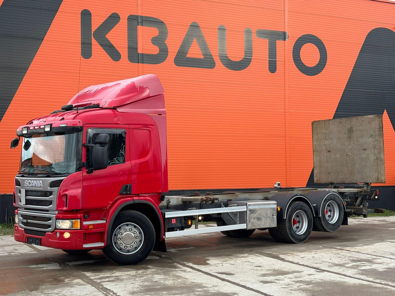 Scania P 440 6x2 FOR SALE AS CHASSIS / RETARDER / CHASSIS L=7741 mm - 캡 새시 트럭 : 사진 1 Scania P 440 6x2 FOR SALE AS CHASSIS / RETARDER / CHASSIS L=7741 mm - 캡 새시 트럭 : 사진 1