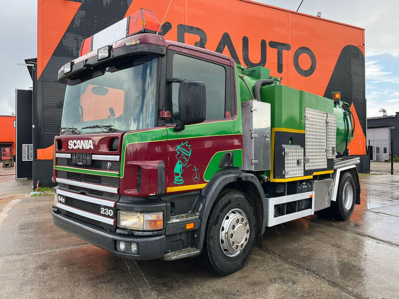 Scania P 94 4x2 TANK 9000 I + 1200 l / VACUUM Jurop PR150 / PRESSURE Pratissoli 150 bar / 102 l/min - 진공 흡입 트럭 : 사진 2 Scania P 94 4x2 TANK 9000 I + 1200 l / VACUUM Jurop PR150 / PRESSURE Pratissoli 150 bar / 102 l/min - 진공 흡입 트럭 : 사진 2