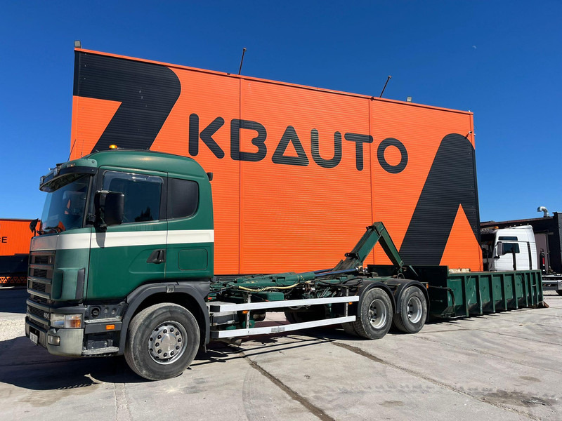 Scania R 124 400 6x2 MARREL AL 20 ton / L=5600 mm / BOX FOR SALE SEPARATELY - 후크 리프트 트럭 : 사진 1 Scania R 124 400 6x2 MARREL AL 20 ton / L=5600 mm / BOX FOR SALE SEPARATELY - 후크 리프트 트럭 : 사진 1