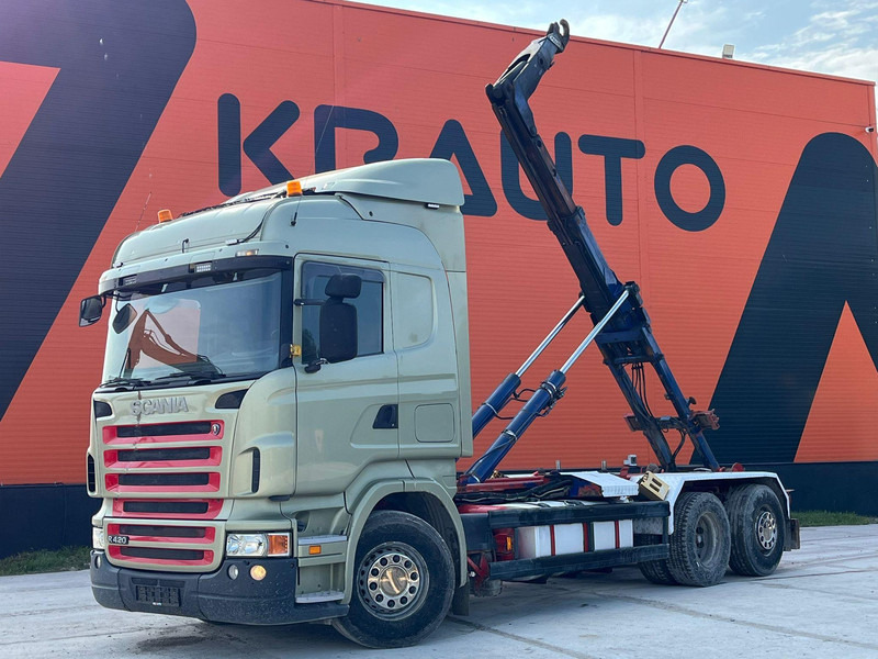 Scania R 420 6x2 PALFINGER T 20 ton / L=5450 mm / RETARDER - 후크 리프트 트럭 : 사진 2 Scania R 420 6x2 PALFINGER T 20 ton / L=5450 mm / RETARDER - 후크 리프트 트럭 : 사진 2