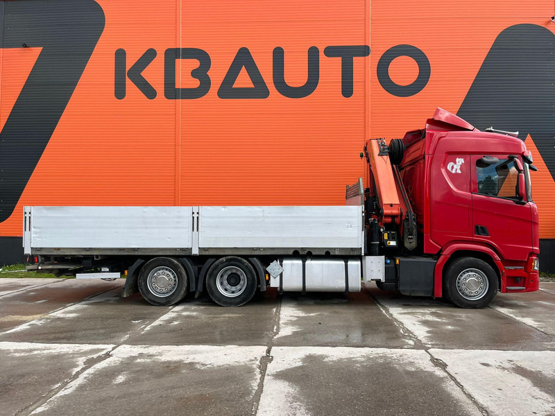 Scania R 450 6x2*4 PK 26002 / PLATFORM L=6482 mm - 드롭사이드/ 플랫베드 트럭, 크레인 트럭 : 사진 5 Scania R 450 6x2*4 PK 26002 / PLATFORM L=6482 mm - 드롭사이드/ 플랫베드 트럭, 크레인 트럭 : 사진 5
