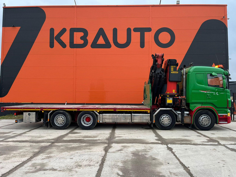 Scania R 480 8x2*6 PK 65002 + JIB / PLATFORM L=7518 mm - 드롭사이드/ 플랫베드 트럭, 크레인 트럭 : 사진 5 Scania R 480 8x2*6 PK 65002 + JIB / PLATFORM L=7518 mm - 드롭사이드/ 플랫베드 트럭, 크레인 트럭 : 사진 5