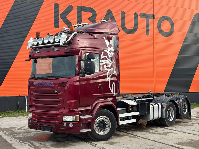 Scania R 490 6x2*4 UNDERBODY SCRAPER / RETARDER / PALIFT L=5400 mm - 후크 리프트 트럭 : 사진 1 Scania R 490 6x2*4 UNDERBODY SCRAPER / RETARDER / PALIFT L=5400 mm - 후크 리프트 트럭 : 사진 1