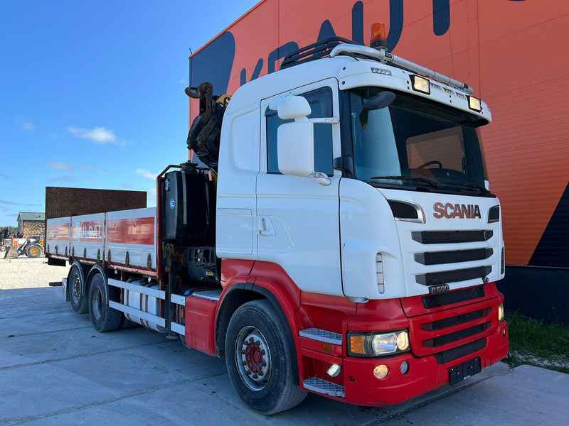 Scania R 500 6x2*4 EFFER 255/6S / PLATFORM L=6620 mm - 드롭사이드/ 플랫베드 트럭, 크레인 트럭 : 사진 4 Scania R 500 6x2*4 EFFER 255/6S / PLATFORM L=6620 mm - 드롭사이드/ 플랫베드 트럭, 크레인 트럭 : 사진 4