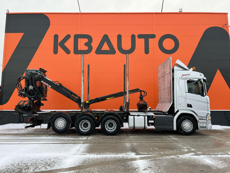 Scania R 520 8x4*4 RETARDER - 목재 트럭, 크레인 트럭 : 사진 5 Scania R 520 8x4*4 RETARDER - 목재 트럭, 크레인 트럭 : 사진 5