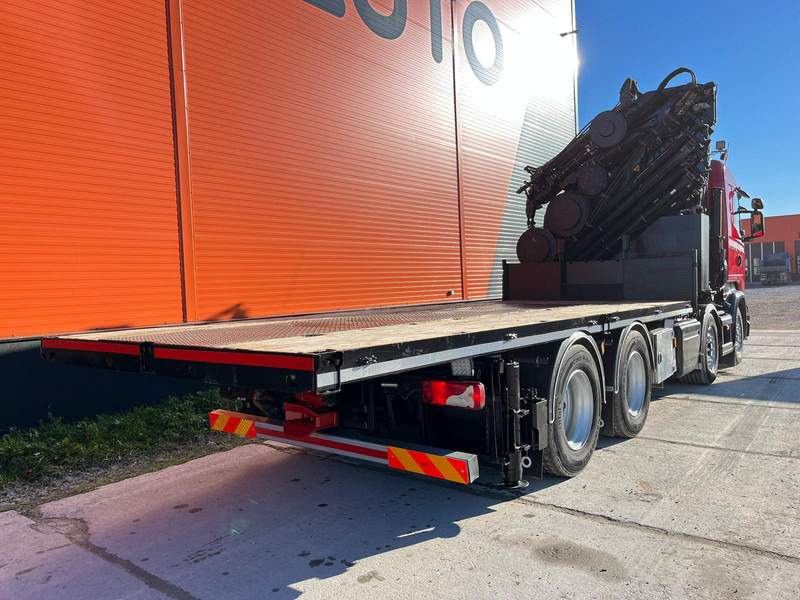 Scania R 520 8x4 COMBI / HIAB 1058E-8 + JIB / PLATFORM L=6269 mm - 드롭사이드/ 플랫베드 트럭, 크레인 트럭 : 사진 5 Scania R 520 8x4 COMBI / HIAB 1058E-8 + JIB / PLATFORM L=6269 mm - 드롭사이드/ 플랫베드 트럭, 크레인 트럭 : 사진 5