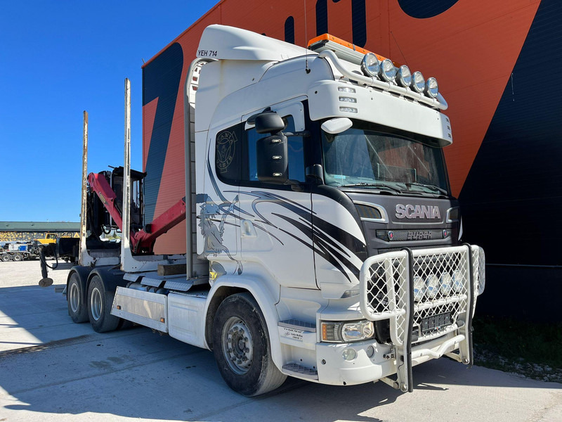Scania R 580 6x4 EPSILON M12L97 / RETARDER - 목재 트럭, 크레인 트럭 : 사진 4 Scania R 580 6x4 EPSILON M12L97 / RETARDER - 목재 트럭, 크레인 트럭 : 사진 4