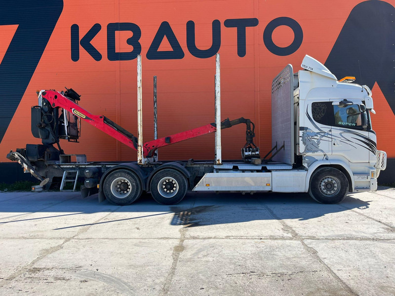 Scania R 580 6x4 EPSILON M12L97 / RETARDER - 목재 트럭, 크레인 트럭 : 사진 5 Scania R 580 6x4 EPSILON M12L97 / RETARDER - 목재 트럭, 크레인 트럭 : 사진 5