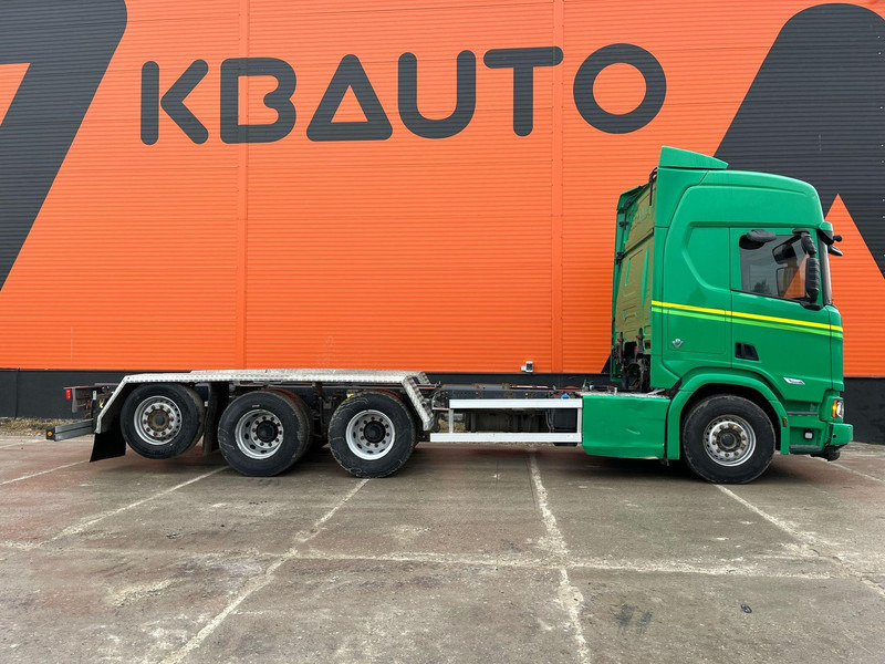 Scania R 580 8x4*4 9 TON FRONT AXLE / PTO / RETARDER / FOR PARTS! - 프레임/ 시 트럭 용 : 사진 4 Scania R 580 8x4*4 9 TON FRONT AXLE / PTO / RETARDER / FOR PARTS! - 프레임/ 시 트럭 용 : 사진 4