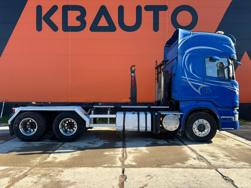 Scania R 620 6x4 MULTILIFT 20 ton / L=5400 mm / RETARDER - 후크 리프트 트럭 : 사진 5 Scania R 620 6x4 MULTILIFT 20 ton / L=5400 mm / RETARDER - 후크 리프트 트럭 : 사진 5