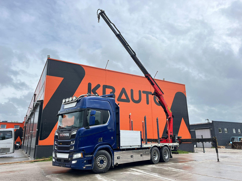 Scania R 650 6x4 PK24001 / PLATFORM L=6800 mm - 드롭사이드/ 플랫베드 트럭, 크레인 트럭 : 사진 1 Scania R 650 6x4 PK24001 / PLATFORM L=6800 mm - 드롭사이드/ 플랫베드 트럭, 크레인 트럭 : 사진 1
