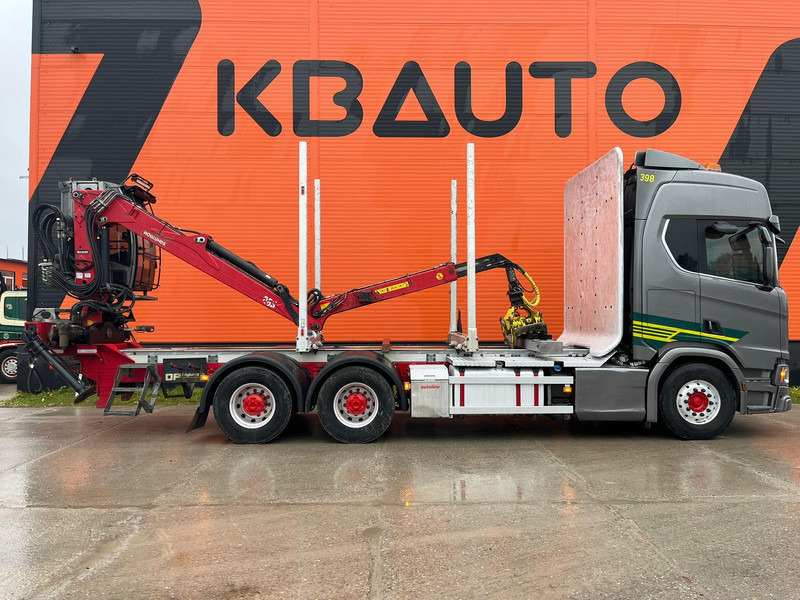 Scania R 650 6x4 RETARDER - 목재 트럭, 크레인 트럭 : 사진 5 Scania R 650 6x4 RETARDER - 목재 트럭, 크레인 트럭 : 사진 5