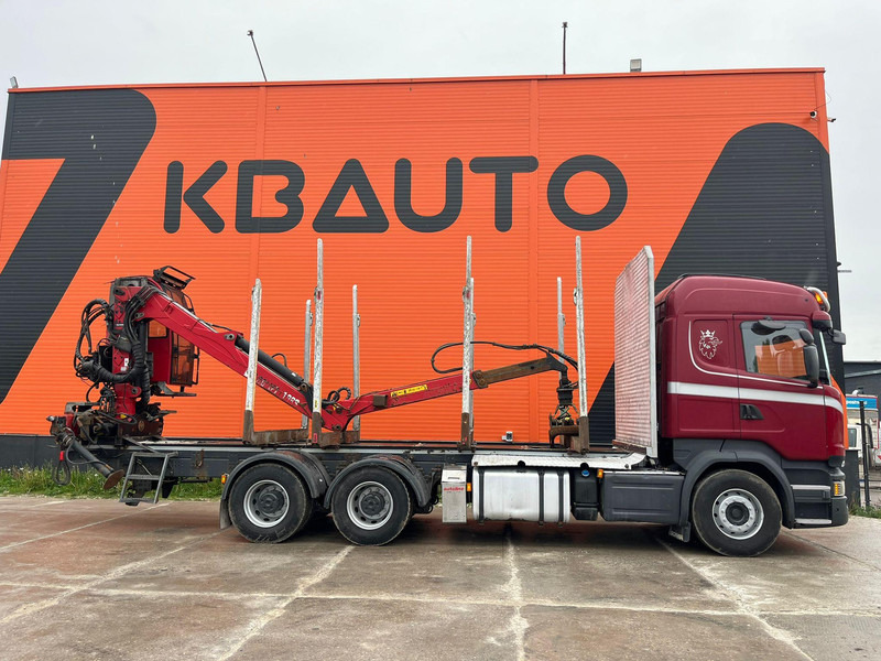 Scania R 730 6x4 RETARDER / BIG AXLES - 목재 트럭, 크레인 트럭 : 사진 5 Scania R 730 6x4 RETARDER / BIG AXLES - 목재 트럭, 크레인 트럭 : 사진 5
