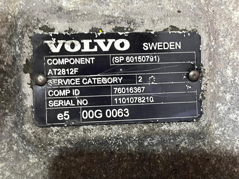 기어박스 트럭 용 Volvo AT2812F 60150791 LOW MILEAGE : 사진 6