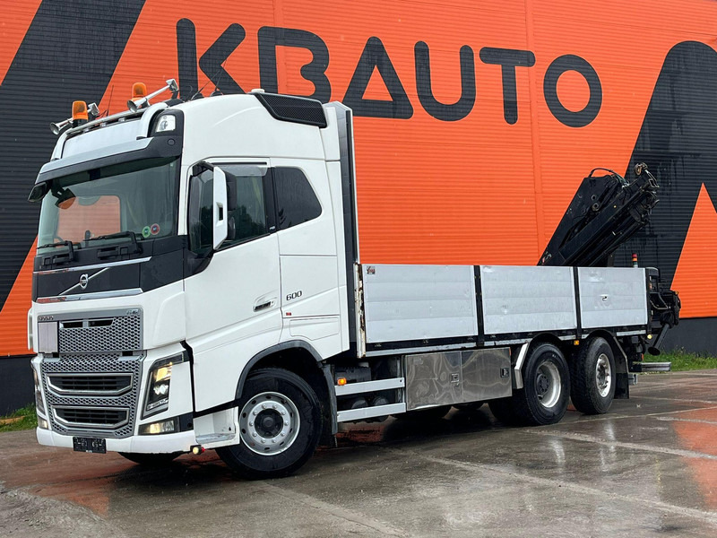 Volvo FH 16 600 6x2*4 HIAB 166E-5 HIPRO / PLATFORM L=6309 mm - 드롭사이드/ 플랫베드 트럭, 크레인 트럭 : 사진 2 Volvo FH 16 600 6x2*4 HIAB 166E-5 HIPRO / PLATFORM L=6309 mm - 드롭사이드/ 플랫베드 트럭, 크레인 트럭 : 사진 2