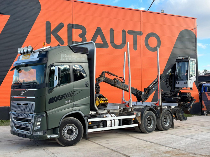 Volvo FH 16 650 6x4 Kesla 2110 / CHASSIS L=7223 mm - 목재 트럭, 크레인 트럭 : 사진 1 Volvo FH 16 650 6x4 Kesla 2110 / CHASSIS L=7223 mm - 목재 트럭, 크레인 트럭 : 사진 1