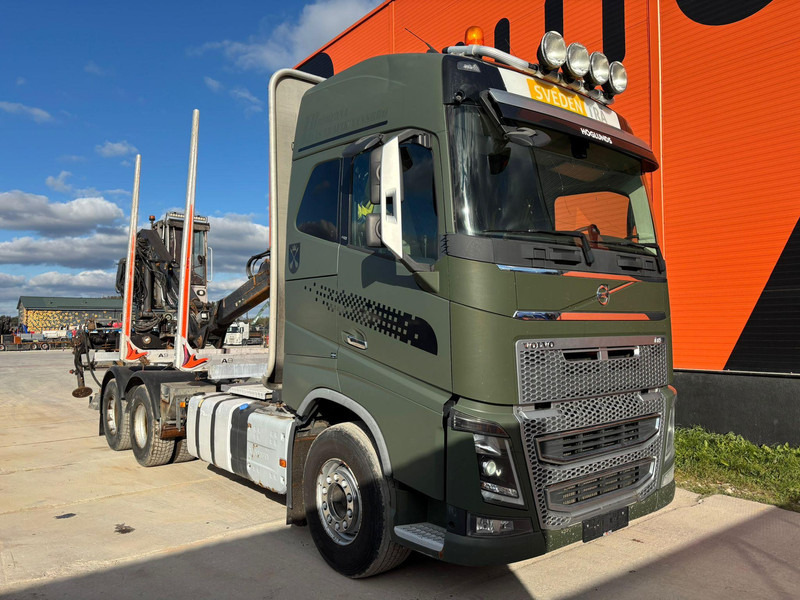 Volvo FH 16 650 6x4 Kesla 2110 / CHASSIS L=7223 mm - 목재 트럭, 크레인 트럭 : 사진 4 Volvo FH 16 650 6x4 Kesla 2110 / CHASSIS L=7223 mm - 목재 트럭, 크레인 트럭 : 사진 4