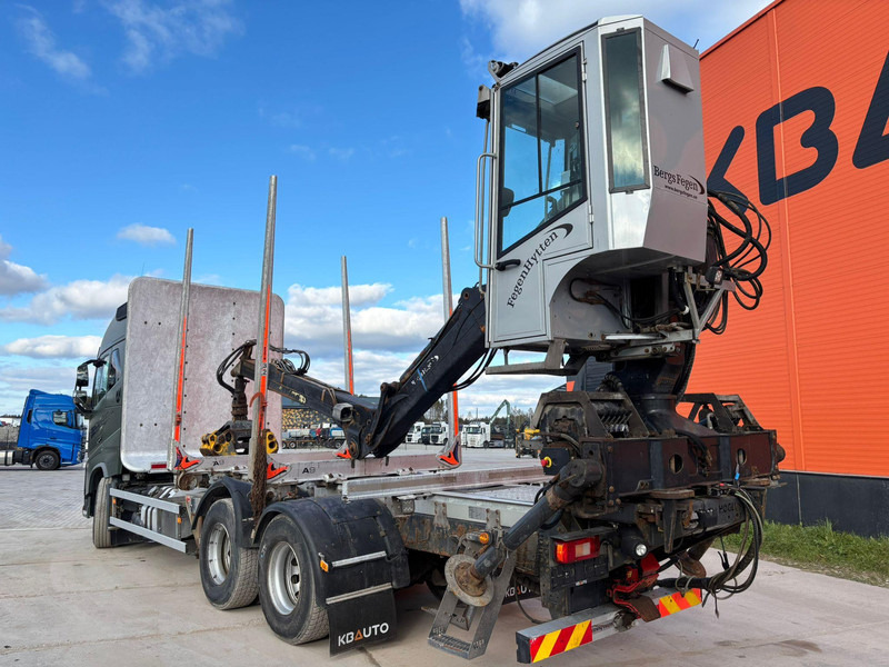 목재 트럭, 크레인 트럭 운반 물 목재 Volvo FH 16 650 6x4 Kesla 2110 / CHASSIS L=7223 mm : 사진 8